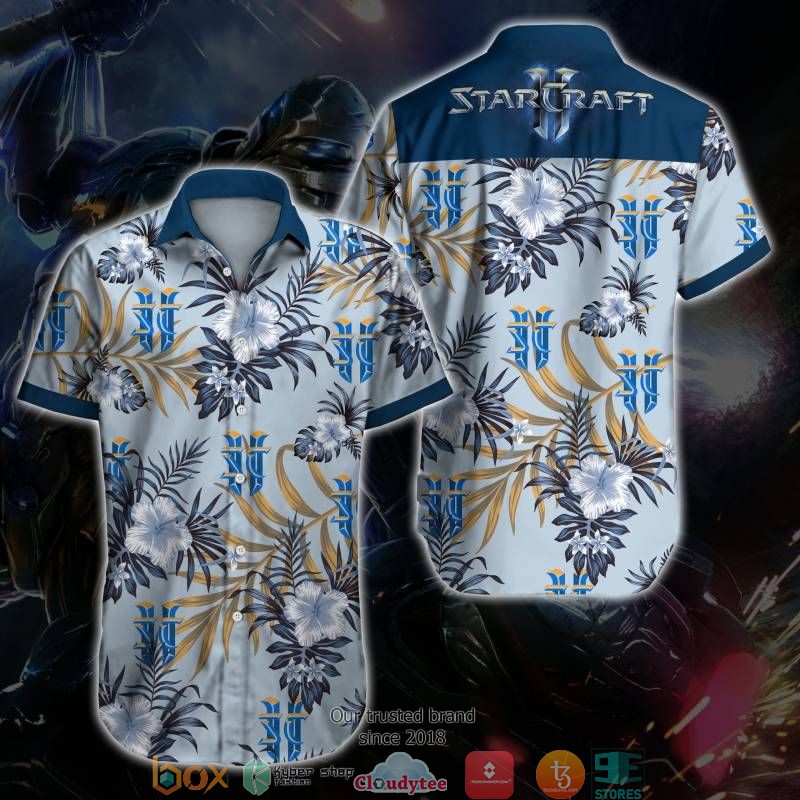 StarCraft Short Sleeve Hawaiian Shirt