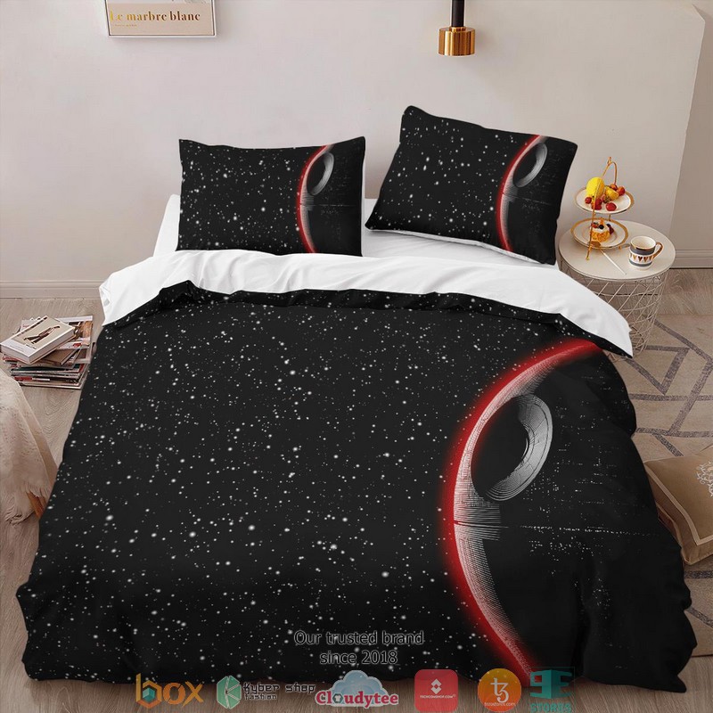 Star Space Black Red Galaxy Bedding Set 2 Star Space Black Red Galaxy Bedding Set 1