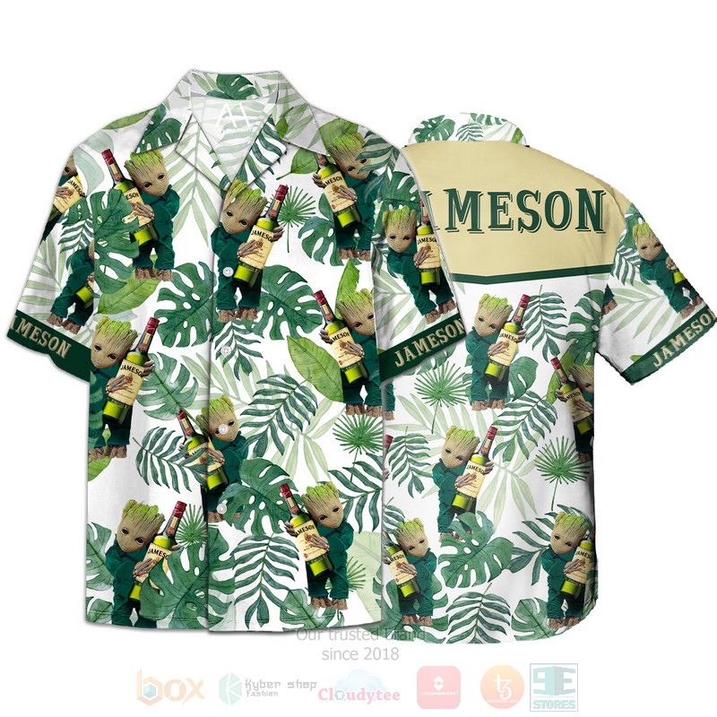 BEST Star Wars Movies Baby Yoda Hug Jameson 3D Aloha Shirt 7 Star Wars Baby Yoda Hug Jameson Hawaiian Shirt