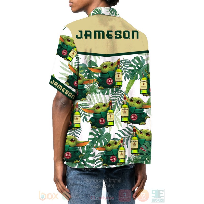 BEST Star Wars Movies Baby Yoda Hug Jameson 3D Aloha Shirt 3 Star Wars Baby Yoda Hug Jameson Hawaiian Shirt 1 2