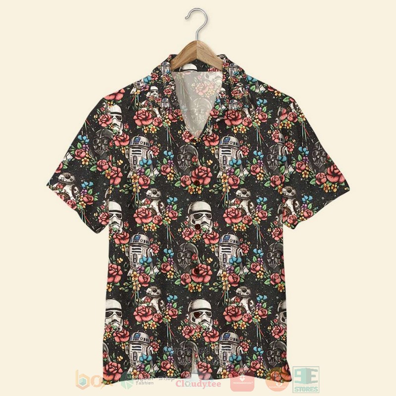 BEST Star Wars Black 3D Aloha Shirt 1 BEST Star Wars Black 3D Aloha Shirt word3