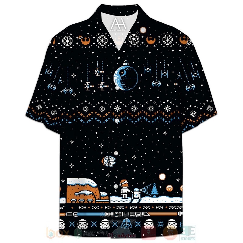 Star Wars Cartoon Hawaiian Shirt