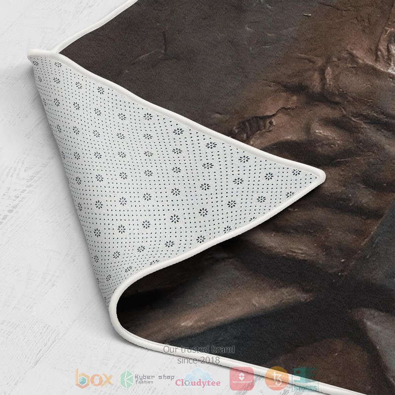 BEST Star Wars Han Solo in carbonite grey rectangle carpet 5 Star Wars Han Solo in carbonite grey rug 1 2 3 4