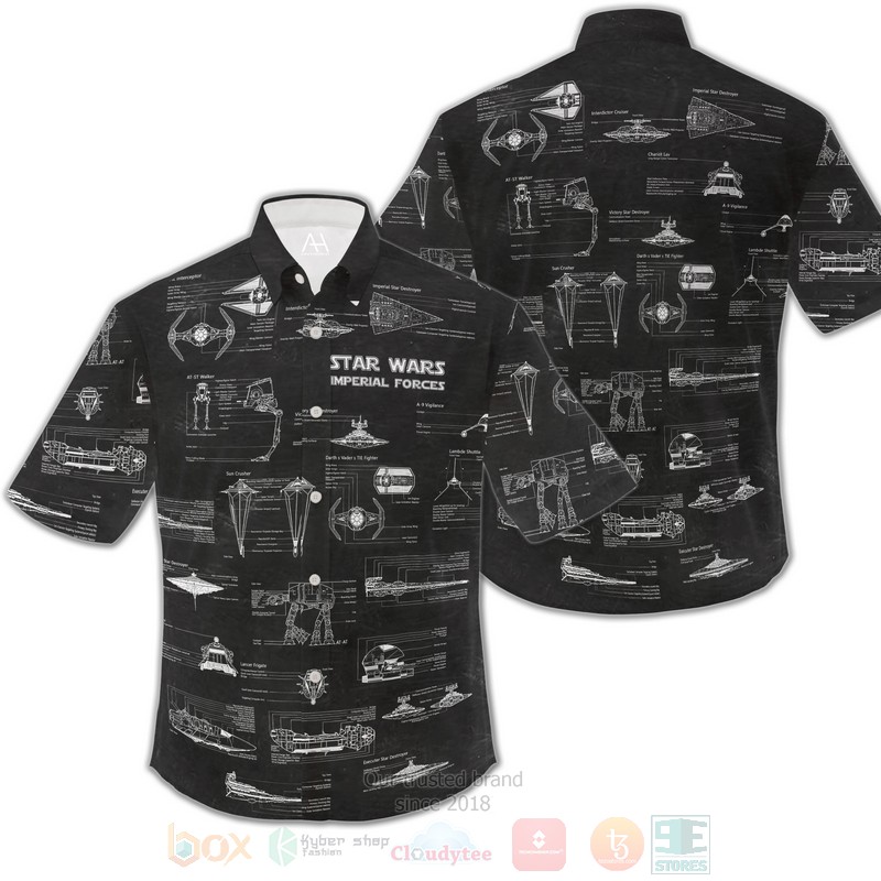 Star Wars Imperial Forces Hawaiian Shirt