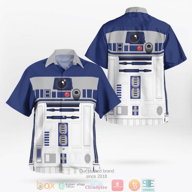 Star Wars R2 D2 Clothes Hawaiian 3D Shirt