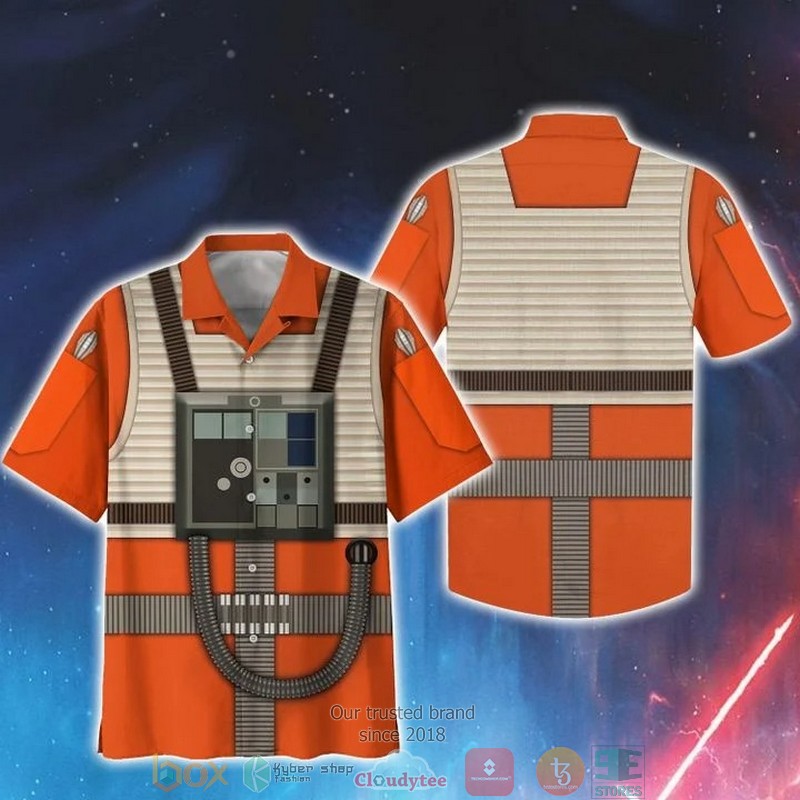 Star Wars Rebel pilot Clothes Hawaiian 3D Shirt 2 Star Wars Rebel pilot Clothes Hawaiian 3D Shirt