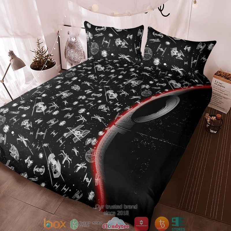 Star Wars Wing Space galaxy Bedding Set 3 Star Wars Wing Space galaxy Bedding Set 1 2