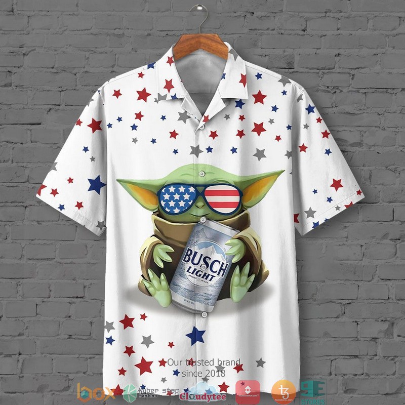 Star Wars Yoda American Glasses Short Sleeve Hawaiian Shirt