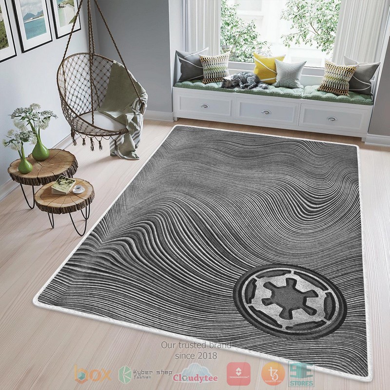 BEST Star Wars grey rectangle carpet 2 Star Wars grey rug 1