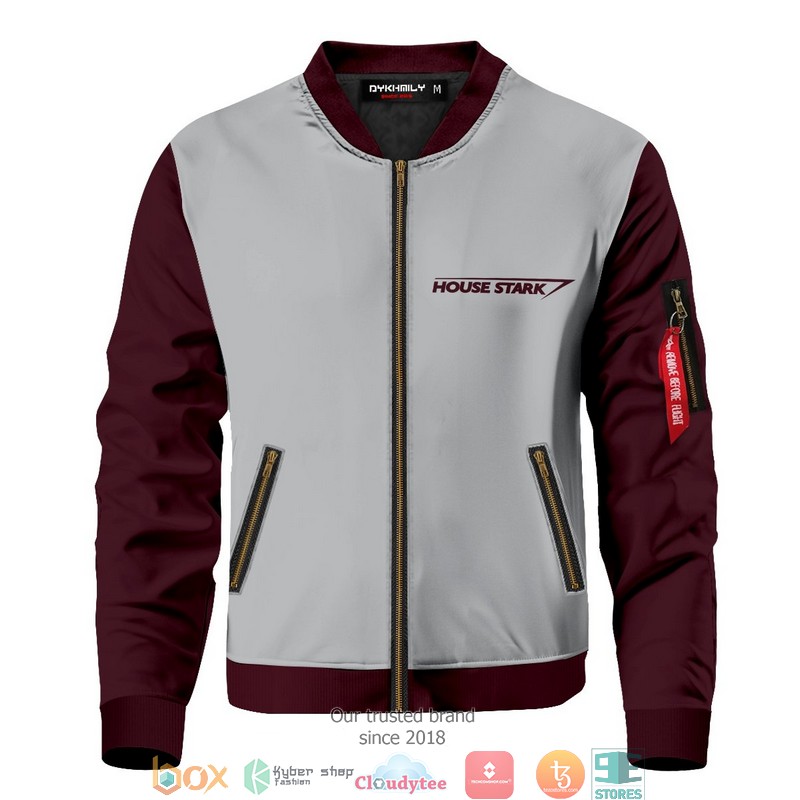 Stark Family Members Bomber Jacket word2