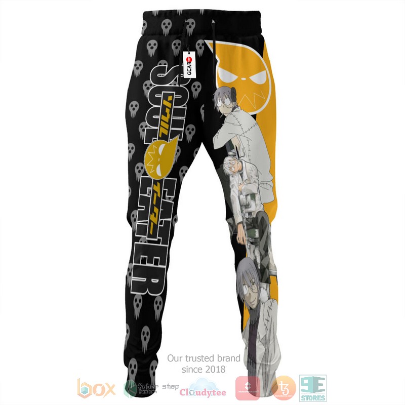 BEST Stein Franken Soul Eater Anime Longpants 4 Stein Franken Soul Eater Anime Jogger longpants 1 2 3