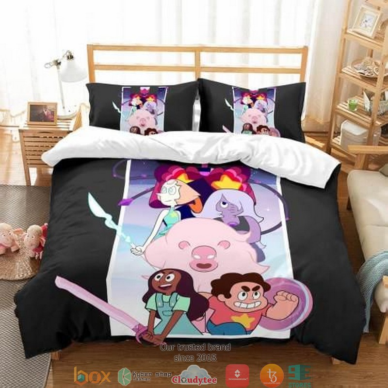 Steven Universe Friends Duvet Cover Bedroom Set