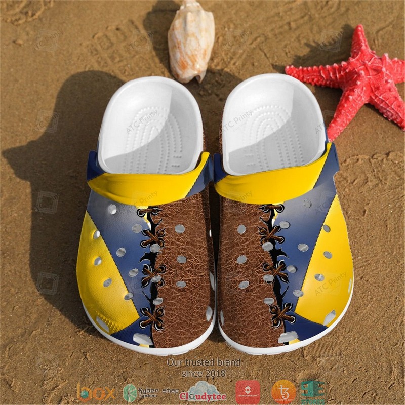 Stitch Leather Crocband Clogs