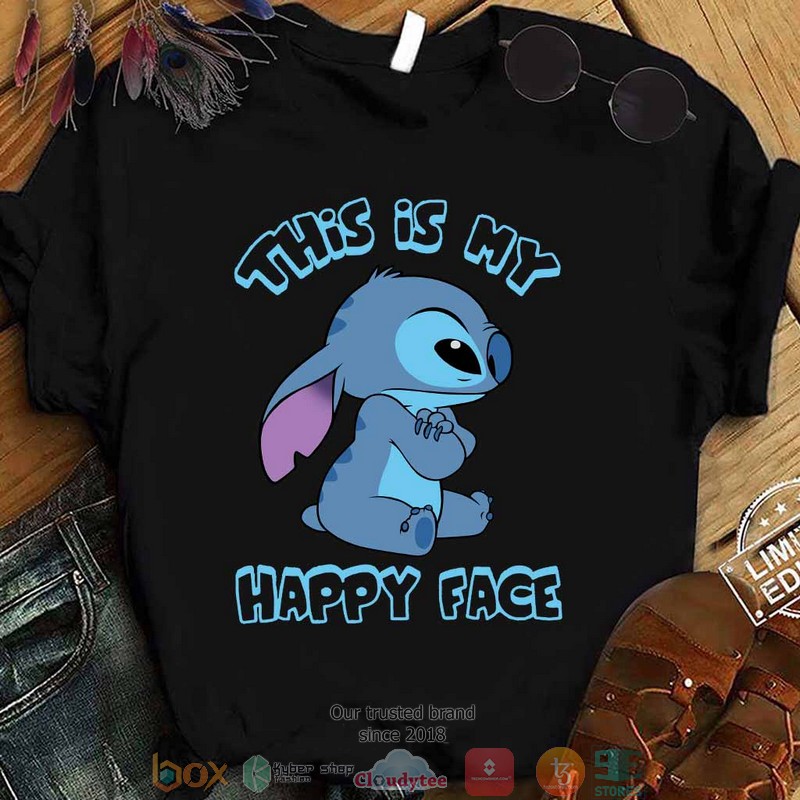 Stitch This Is My Happy Face T Shirt