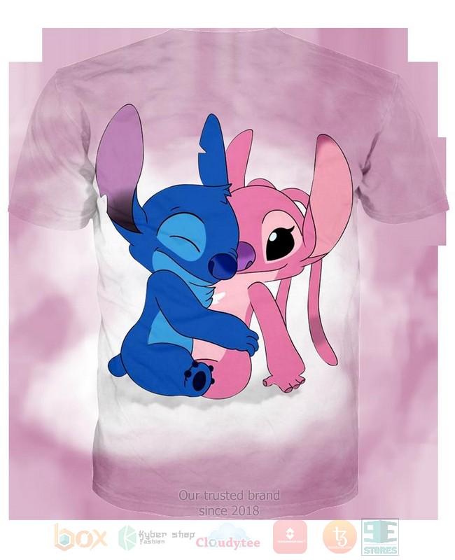 BEST Stitch & Angel 3D T-Shirt, Hoodies 7 Stitch Angel 3D Hoodie Shirt 1 2 3 4 5 6