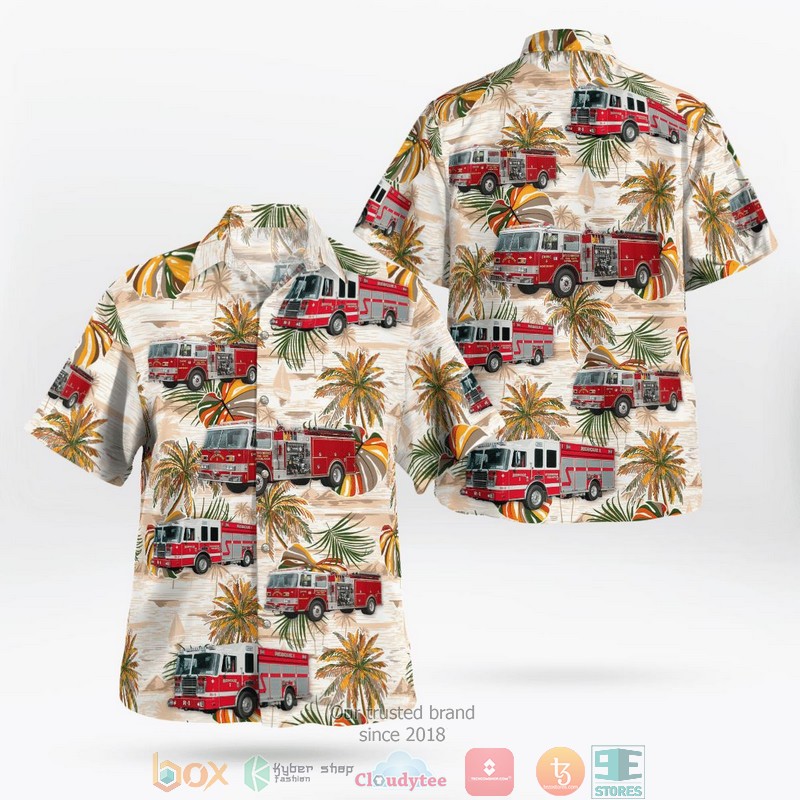 Stockbridge Berkshire County Massachusetts Stockbridge Fire Department Hawaiian shirt word2