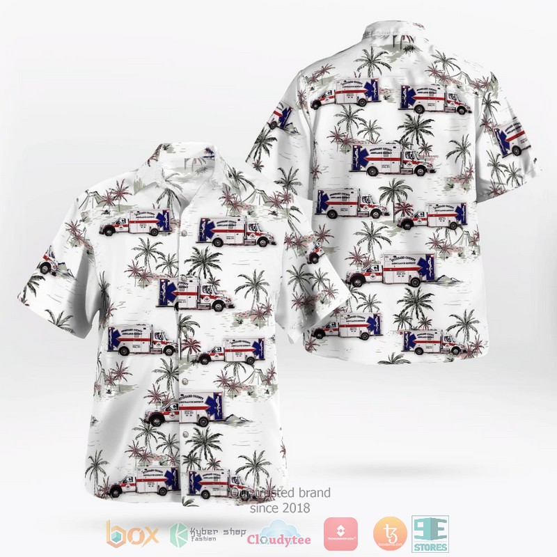 Stoddard County Missouri Stoddard County Ambulance District Hawaiian Shirt word1