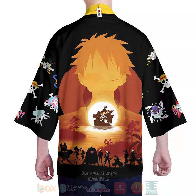 Straw Hat Pirates One Piece Anime Inspired Kimono 1