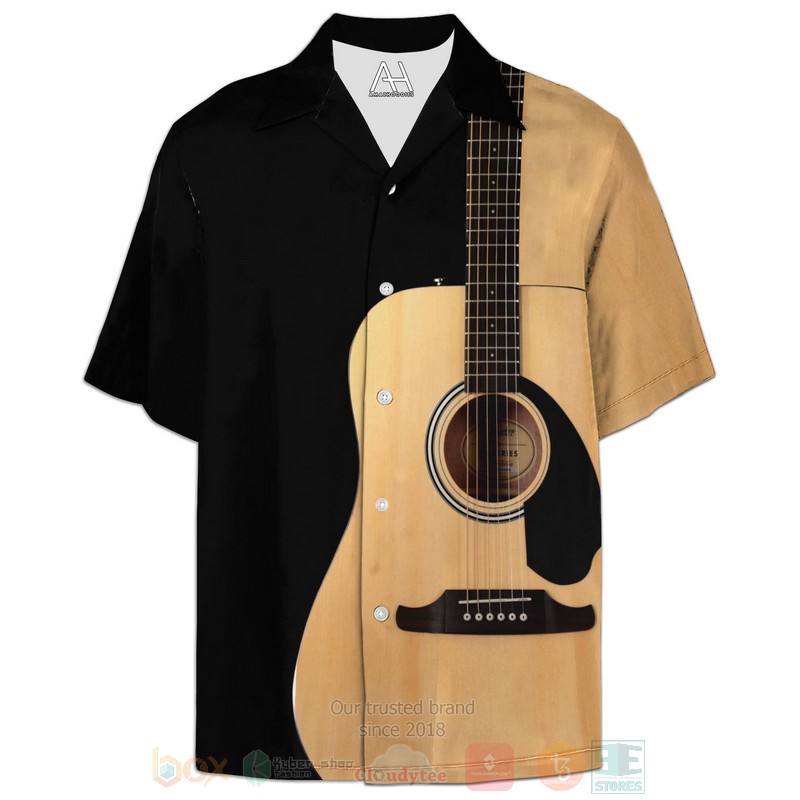 BEST String Instrument Guitar Acoustic 3D Aloha Shirt 1 String Instrument Guitar Acoustic Hawaiian Shirt
