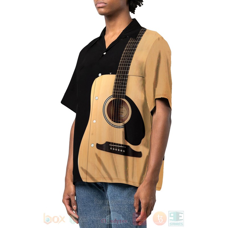 BEST String Instrument Guitar Acoustic 3D Aloha Shirt 2 String Instrument Guitar Acoustic Hawaiian Shirt 1