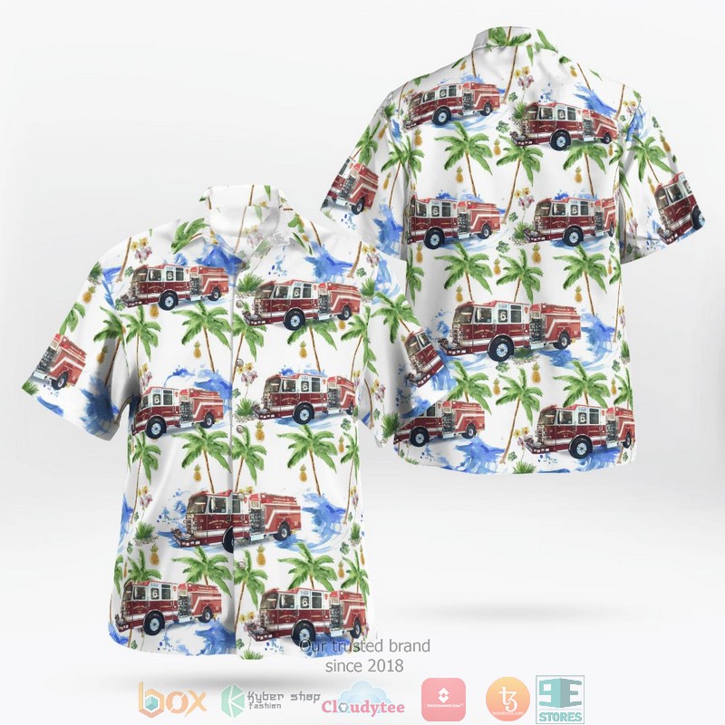 NEW Stroudsburg Pennsylvania Stroudsburg Fire Department Hawaii Shirt word2