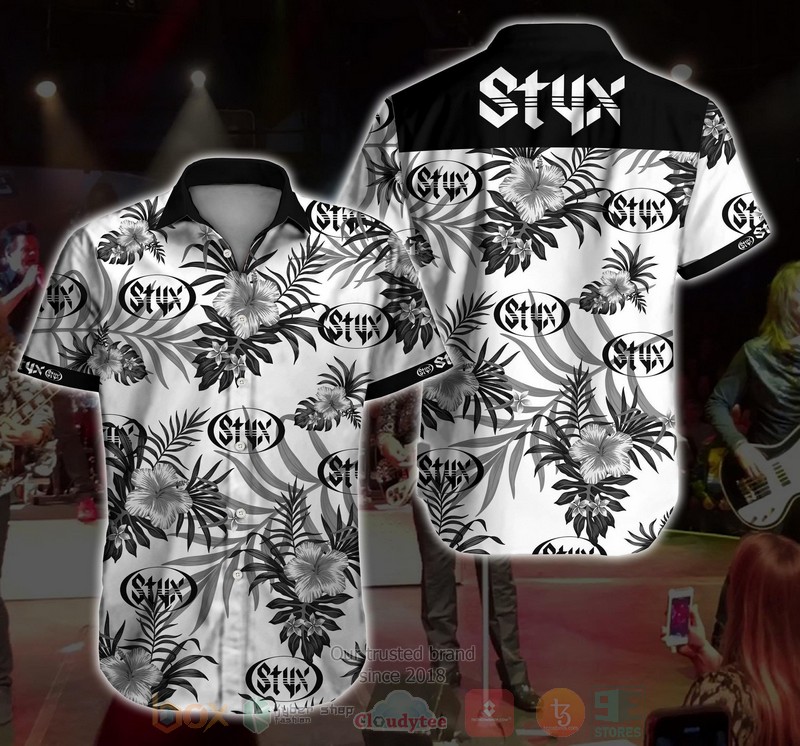 Styx Short Sleeve Hawaiian Shirt