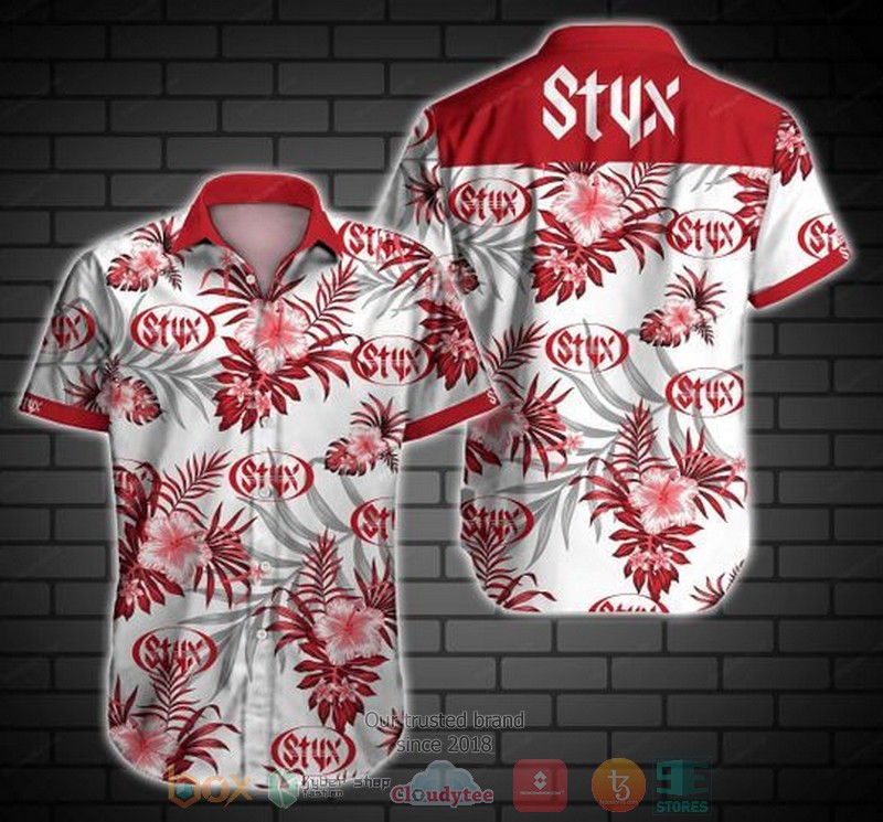 Styx hibiscus Hawaiian Shirt