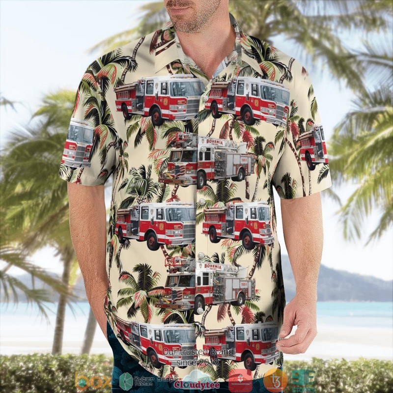 Suffolk County New York Bohemia Fire Department 3D Hawaii Shirt 4 Suffolk County New York Bohemia Fire Department 3D Hawaii Shirt 1 2 3