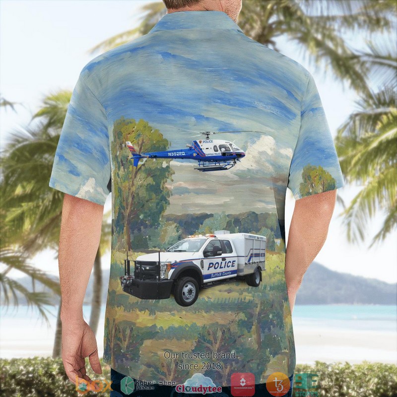 Suffolk County New York Suffolk County Police Department ESU-8 And Eurocopter AS 350B2 Ecureuil Hawaiian Shirt 2 Suffolk County New York Suffolk County Police Department ESU-8 And Eurocopter AS 350B2 Ecureuil Hawaiian Shirt word1