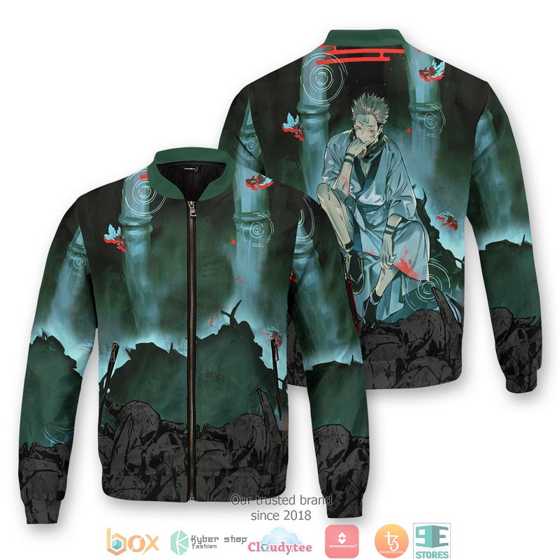 Sukuna Domain Expansion Bomber Jacket word2