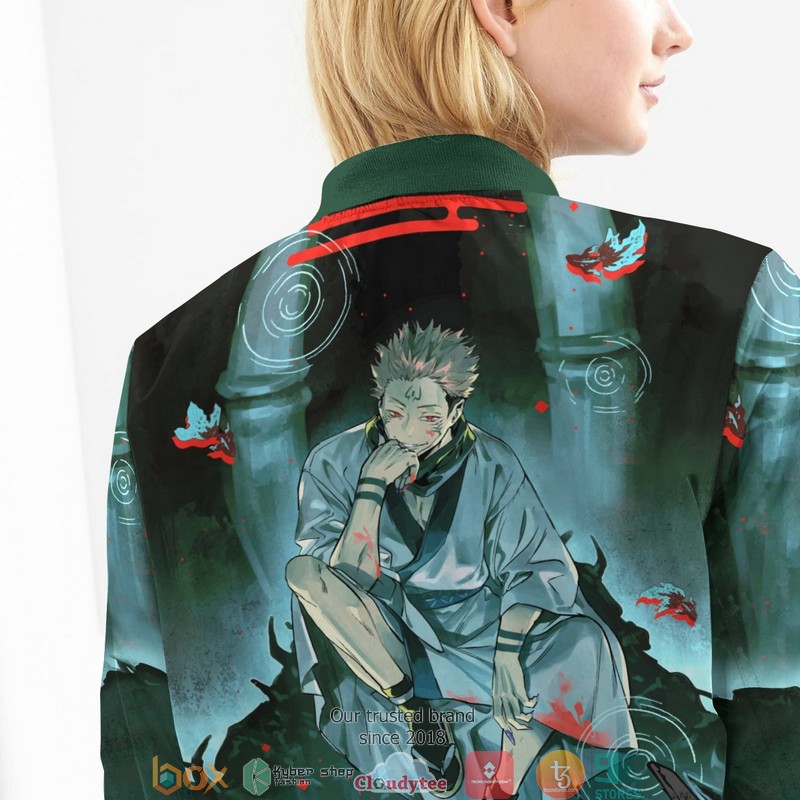Sukuna Domain Expansion Bomber Jacket word2