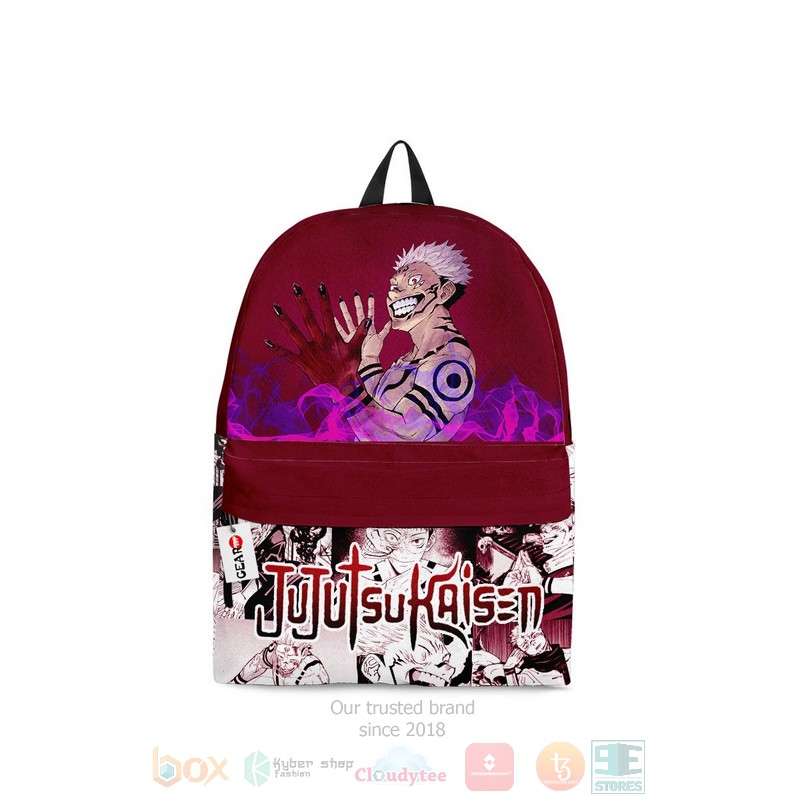 Sukuna Ryoumen Jujutsu Kaisen Anime Manga Backpack