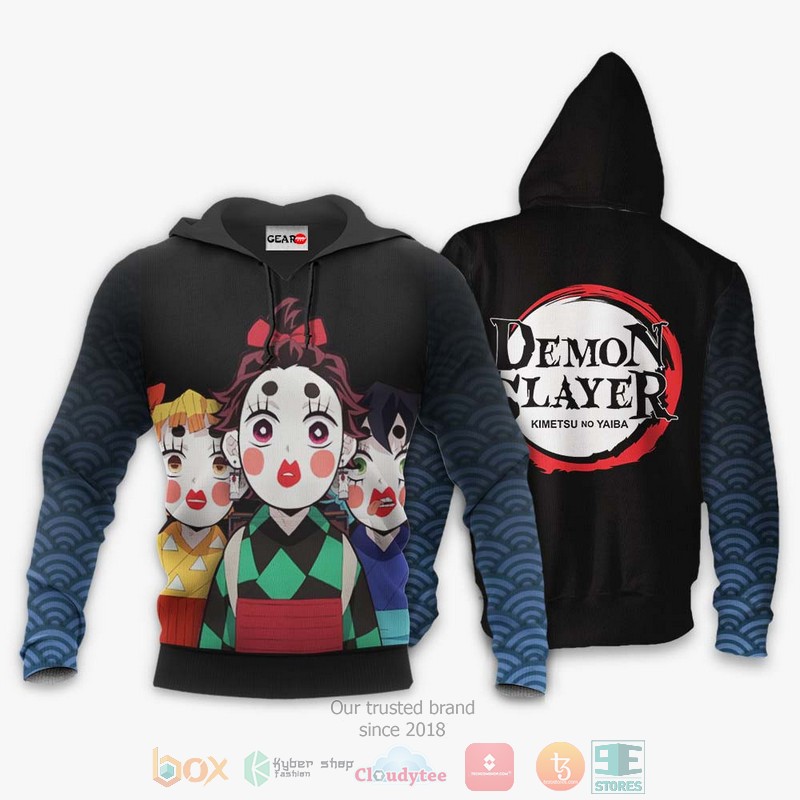 NEW Sumiko Zenko Inoko Kimetsu Anime Funny Full Printed 3D Sweater, Hoodie 3 Sumiko Zenko Inoko Kimetsu Anime Funny 3D Hoodie Bomber Jacket 1 2