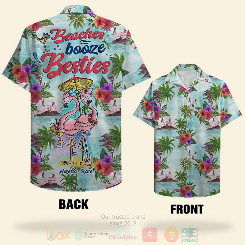 BEST Sun Tan Flamingo Beaches Booze & Besties 3D Aloha Shirt 6 BEST Sun Tan Flamingo Beaches Booze & Besties 3D Aloha Shirt word3