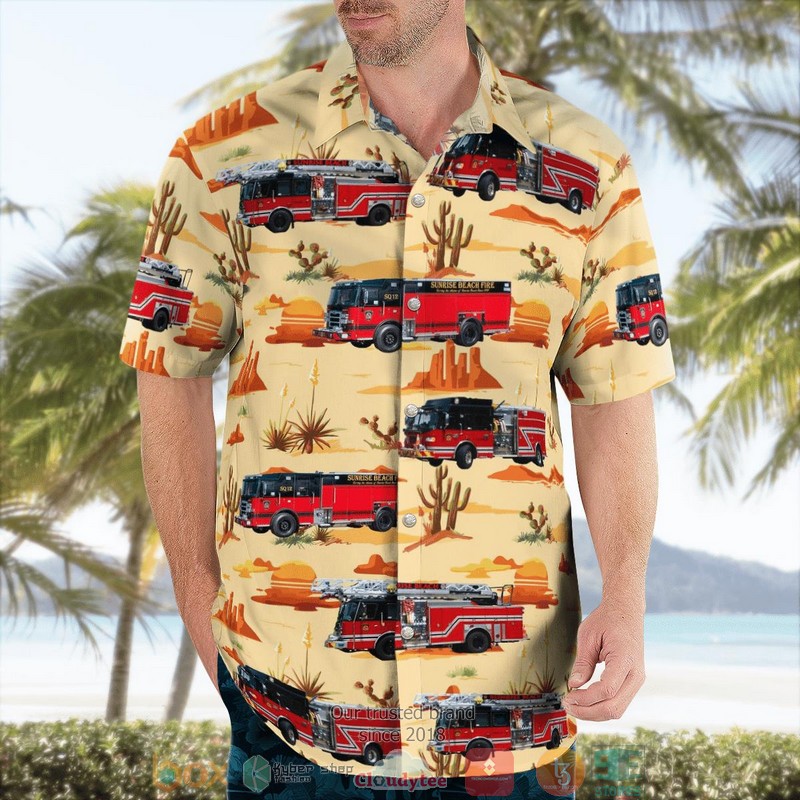 NEW Sunrise Beach Missouri Sunrise Beach Fire Protection District Hawaii Shirt word1