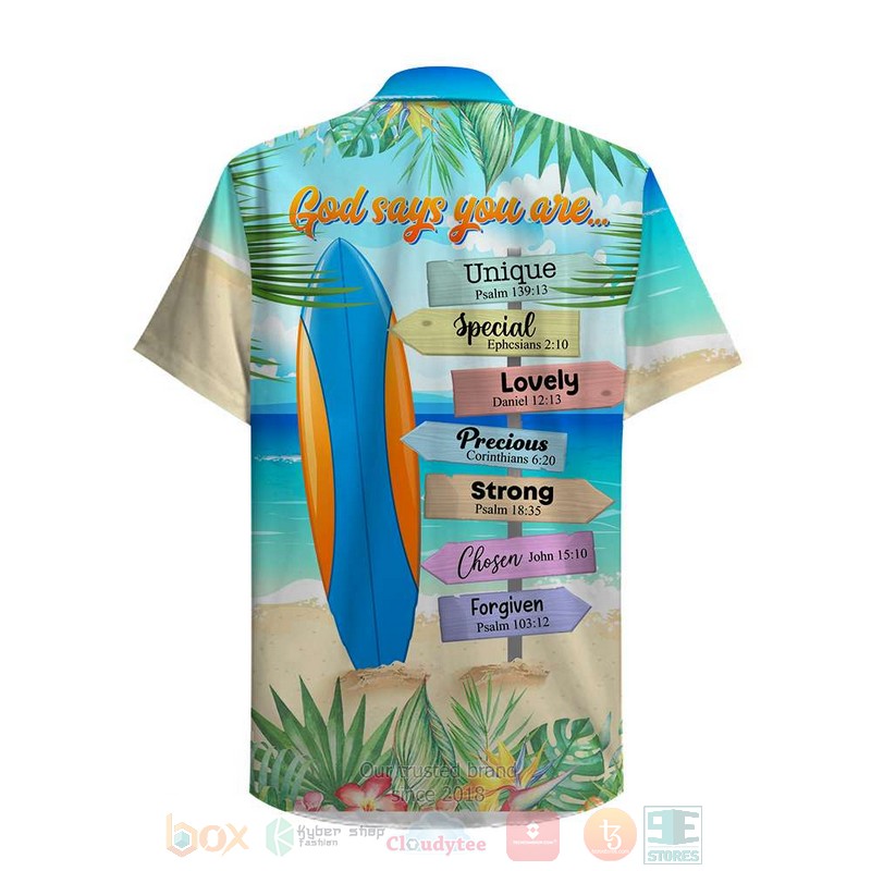 BEST Surfing Unique Special Lovely Palm Beach 3D Aloha Shirt word1