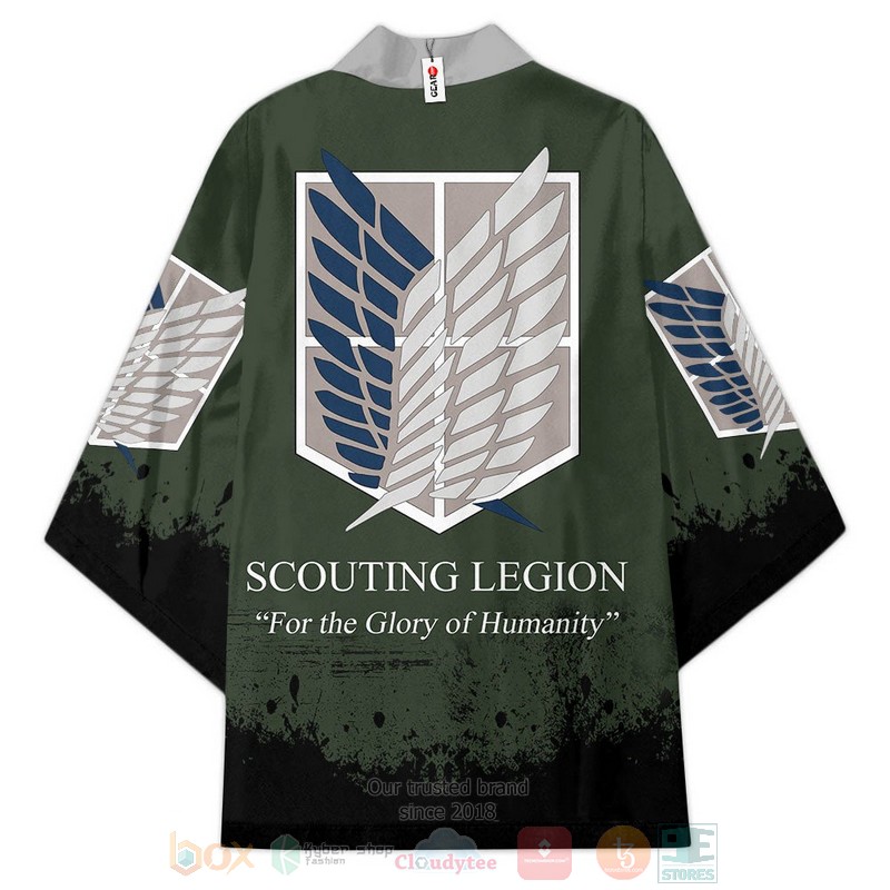 Survey Corps Attack On Titan Anime Inspired Kimono 1