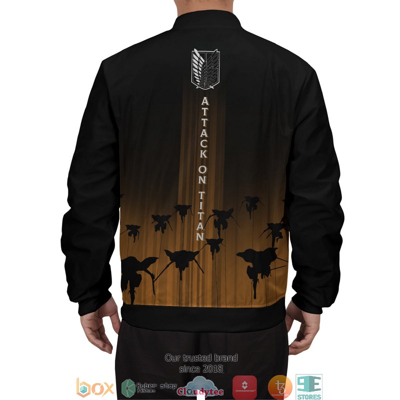 Survey Corps Semblance Bomber Jacket word3