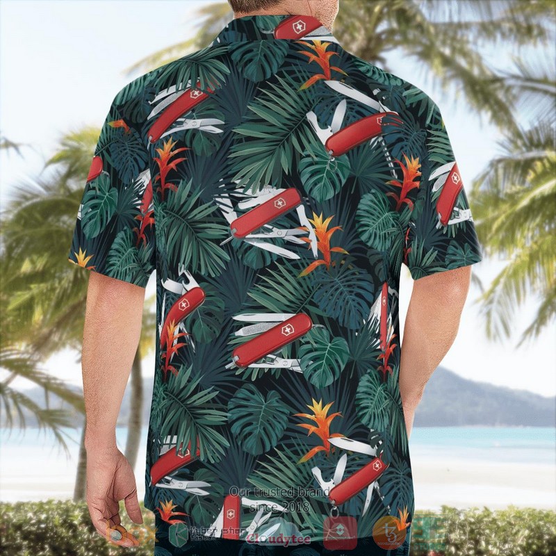 NEW Swiss Army Knife Hawaii Shirt 14