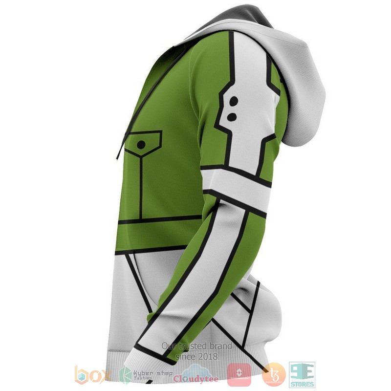 Sword Art Online Shino Asada Uniform Anime 3D Hoodie Bomber Jacket 1 2 3 4 5