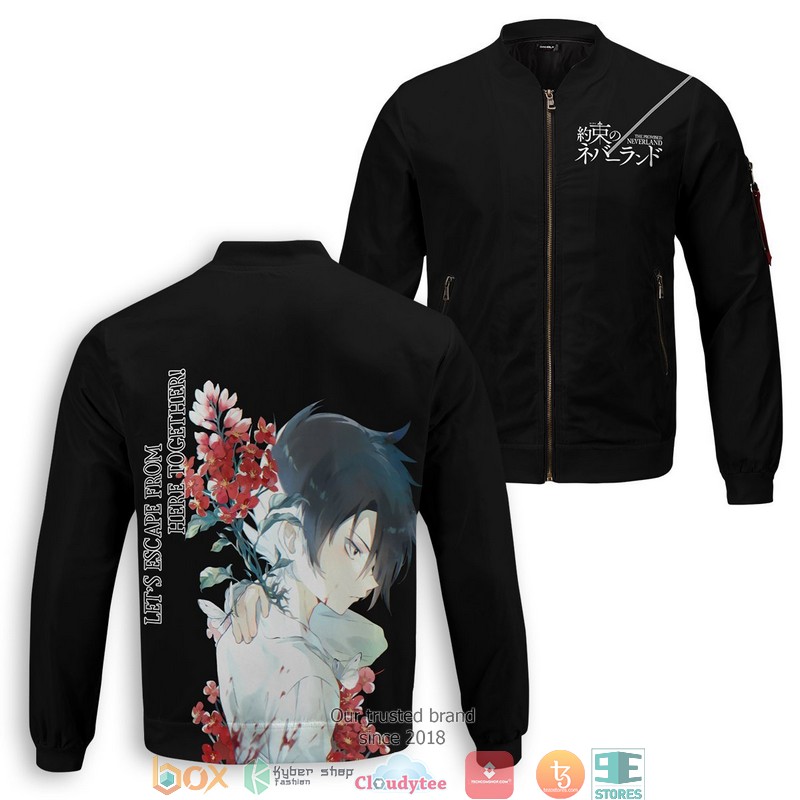 TPN Ray Bomber Jacket word1