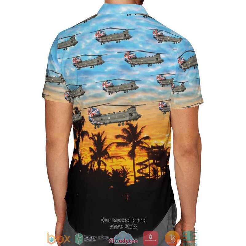 RAF Union Jack Boeing Chinook 40th Anniversary Limited Hawaiian Shirt 3 RAF Union Jack Boeing Chinook 40th Anniversary Limited Hawaiian Shirt word3