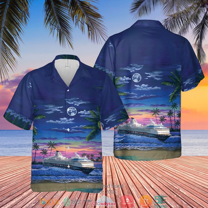 TUI Cruises Mein Schiff Herz Limited Hawaiian Shirt word2