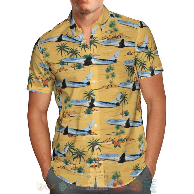 BEST TUI fly Belgium Boeing 737-800 3D Aloha Shirt 2 TUI fly Belgium Boeing 737 800 Hawaiian Shirt 1
