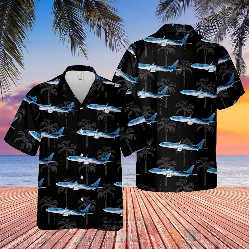 TUI fly Belgium Boeing 737 800 Shirt Hawaiian Shirt