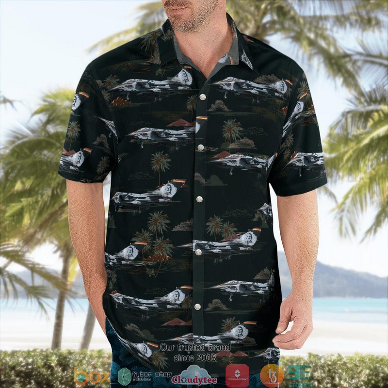 Tactical Air Force Wing 51 RIAT 2019 German Air Force Limited Hawaiian Shirt word1
