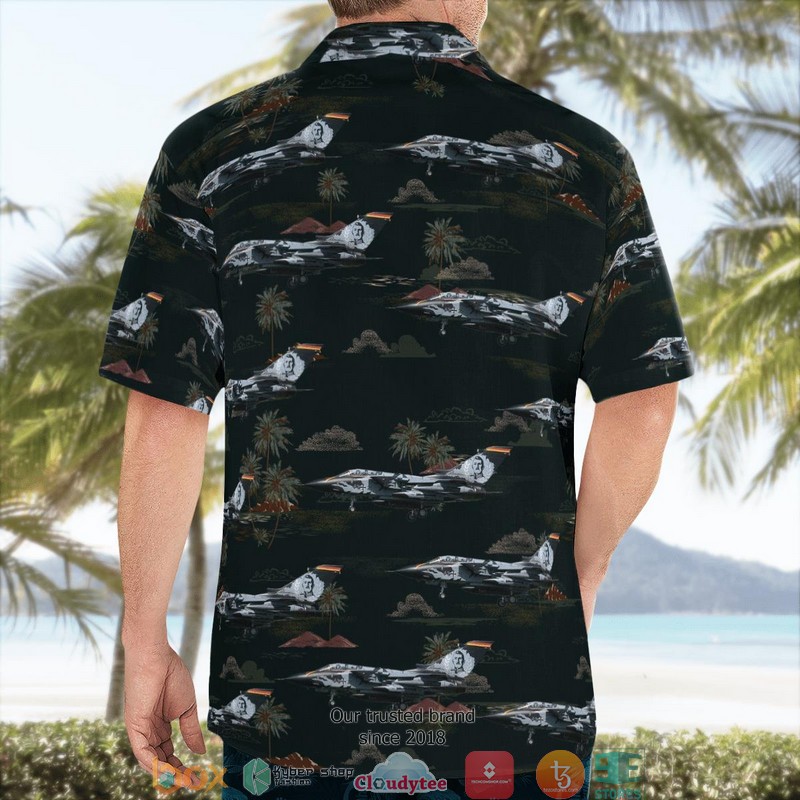 Tactical Air Force Wing 51 RIAT 2019 German Air Force Limited Hawaiian Shirt word1