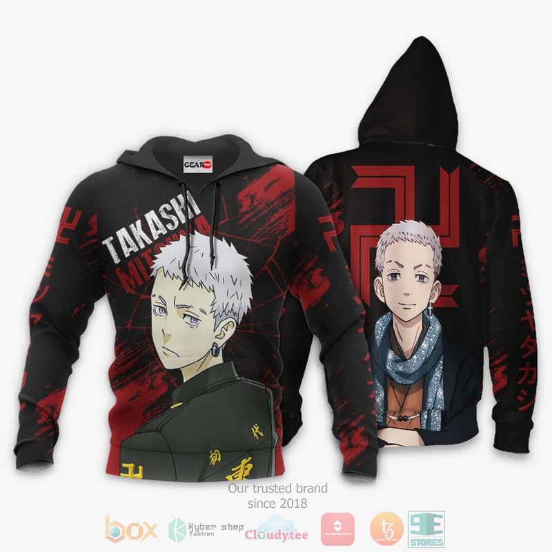 NEW Takashi Mitsuya Anime Tokyo Revengers Full Printed 3D Sweater, Hoodie 3 Takashi Mitsuya Anime Tokyo Revengers 3D Hoodie Bomber Jacket 1 2
