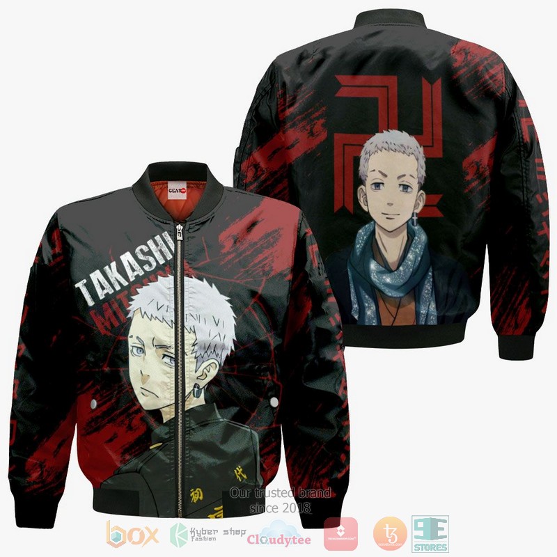 NEW Takashi Mitsuya Anime Tokyo Revengers Full Printed 3D Sweater, Hoodie 4 Takashi Mitsuya Anime Tokyo Revengers 3D Hoodie Bomber Jacket 1 2 3