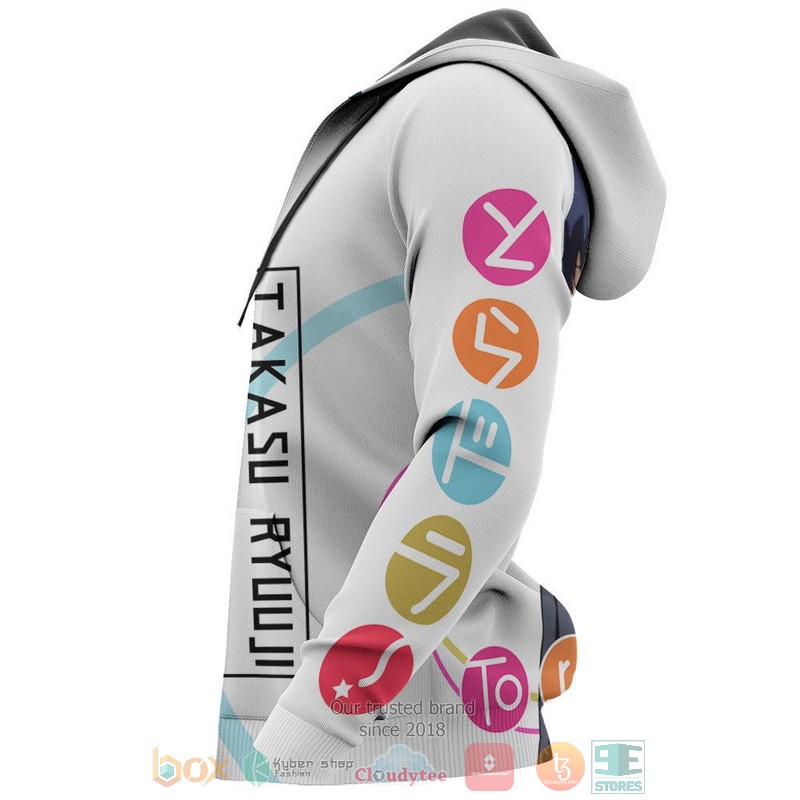 Takasu Ryuuji Toradora Anime 3D Hoodie Bomber Jacket 1 2 3 4 5